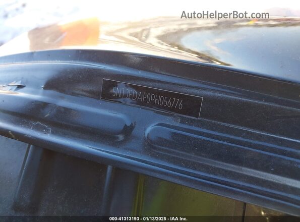 5NTJEDAF0PH056776 2023 HYUNDAI SANTA CRUZ Черный Вид подкапотного пространства