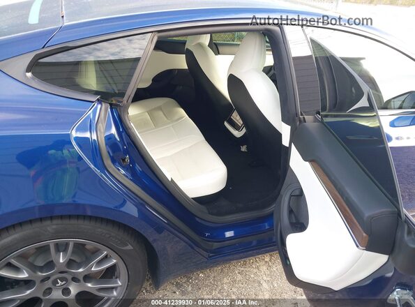 5YJSA1E5XMF453632 2021 TESLA MODEL S Синий Вид наклейки с VIN-кодом