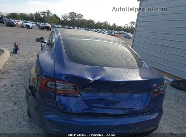5YJSA1E5XMF453632 2021 TESLA MODEL S Синий 
