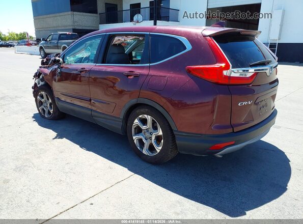 7FARW1H87HE037277 2017 HONDA CR-V Бордовый Задняя левая четверть
