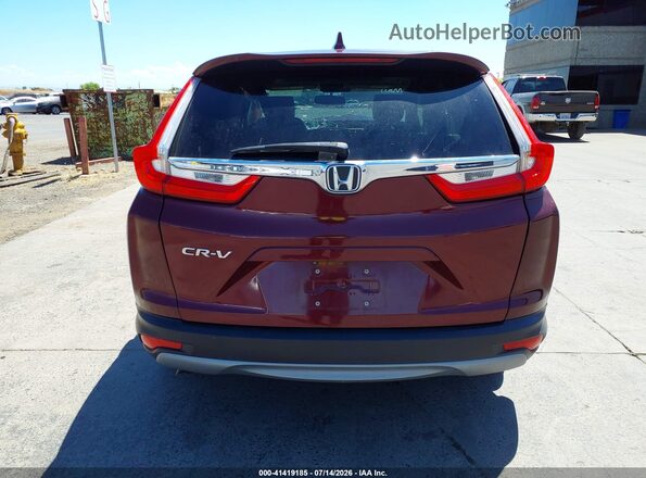 7FARW1H87HE037277 2017 HONDA CR-V Бордовый 