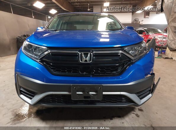 7FARW2H72ME031264 2021 HONDA CR-V Синий Вид задней части салона