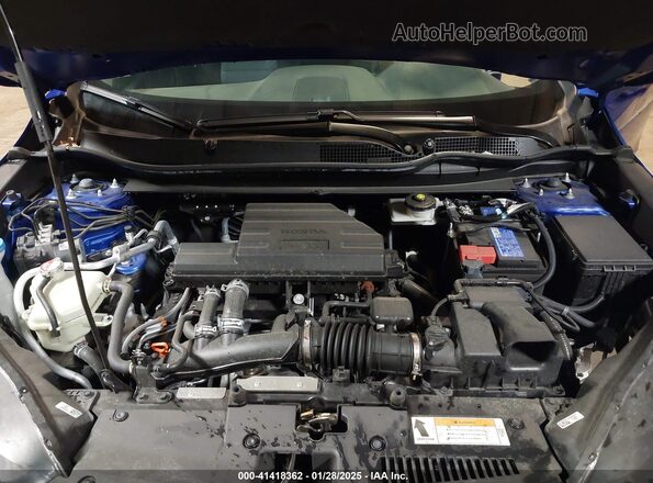 7FARW2H72ME031264 2021 HONDA CR-V Синий Вид сзади