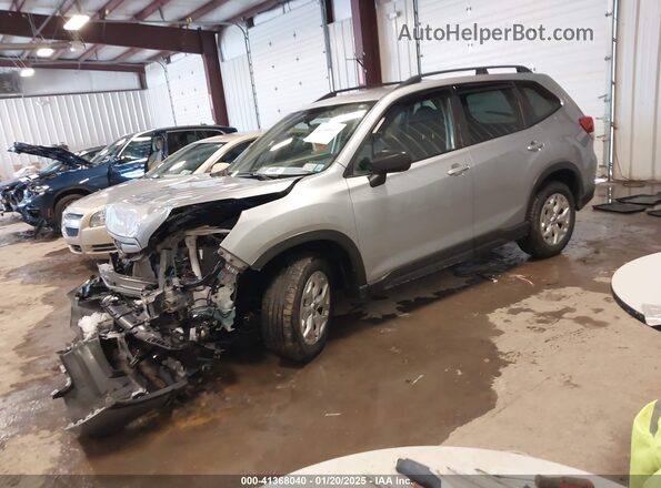 JF2SKADC7LH429866 2020 SUBARU FORESTER Серебряный Передняя левая четверть
