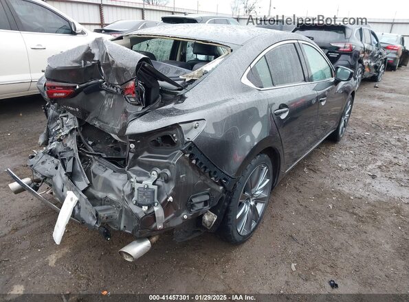 JM1GL1VM6M1603347 2021 MAZDA 6 Gray Задня права чверть