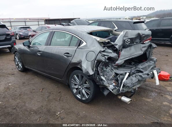 JM1GL1VM6M1603347 2021 MAZDA 6 Gray Задня ліва чверть