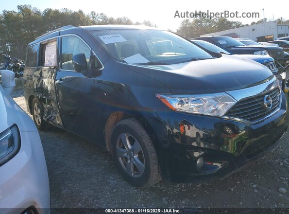 JN8AE2KP2H9169718 2017 NISSAN QUEST Black Vista interior trasera
