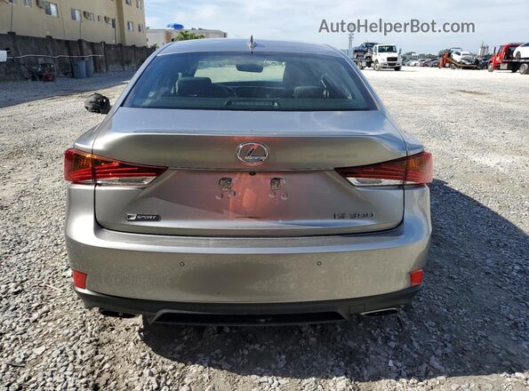 JTHBA1D21K5085703 2019 LEXUS IS Silver უკანა ხედი