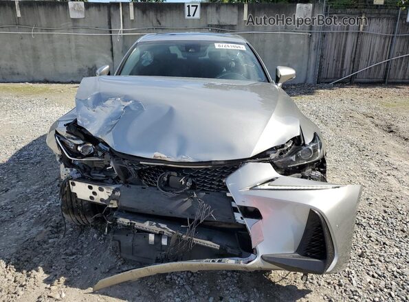 JTHBA1D21K5085703 2019 LEXUS IS Silver წინა ხედი