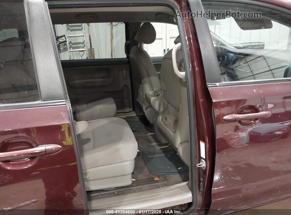 KNDMB5C10G6121308 2016 KIA SEDONA Burgundy Вид наклейки з VIN-кодом