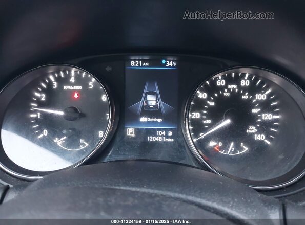 KNMAT2MT6KP514988 2019 NISSAN ROGUE Black Вид задніх сидінь