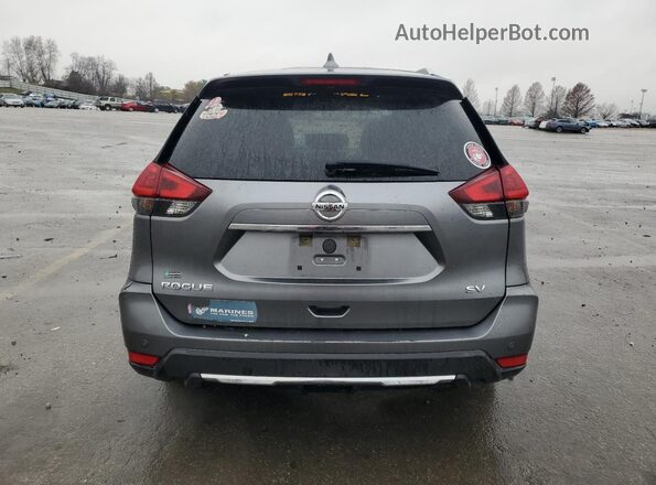 KNMAT2MT7KP506012 2019 NISSAN ROGUE Gray უკანა ხედი