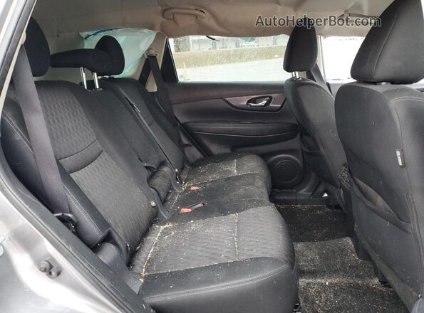 KNMAT2MT7KP506012 2019 NISSAN ROGUE Gray უკანა სალონის ხედი