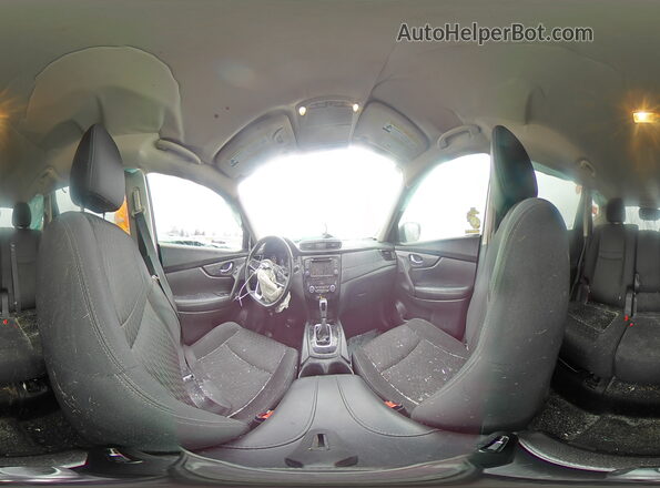 KNMAT2MT7KP506012 2019 NISSAN ROGUE Gray სალონის 360-გრადუსიანი ხედი