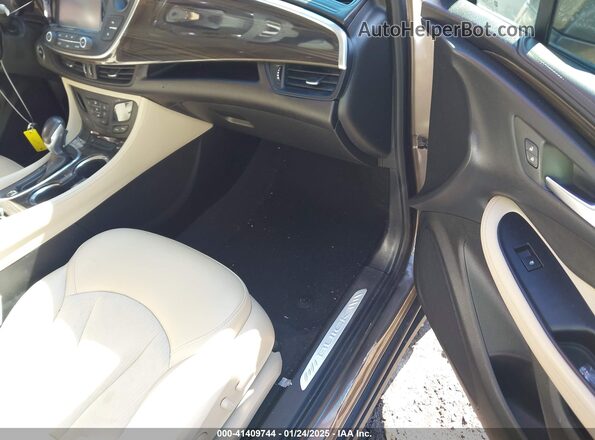 LRBFXBSA6KD061192 2019 BUICK ENVISION Brown წინა სალონის ხედი