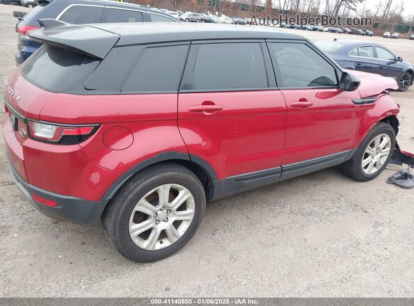 SALVP2RX2JH270808 2018 LAND ROVER RANGE ROVER EVOQUE Red Tył prawy