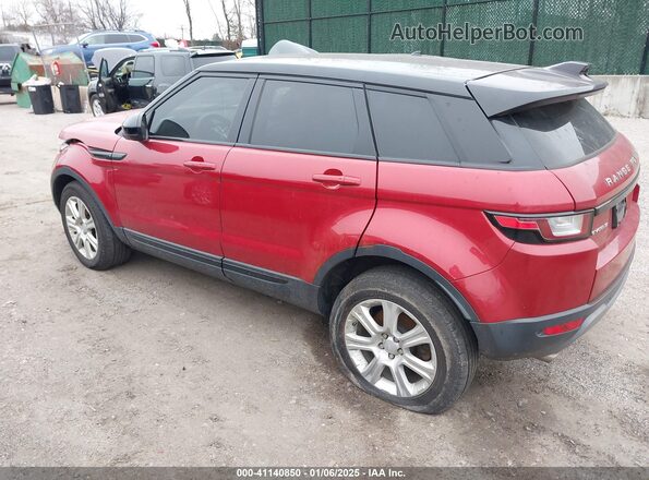 SALVP2RX2JH270808 2018 LAND ROVER RANGE ROVER EVOQUE Red Tył lewy