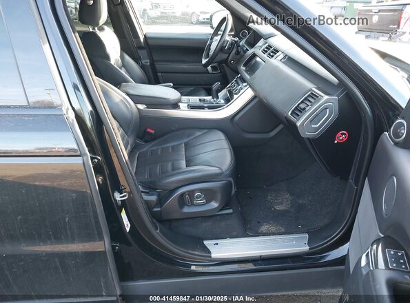 SALWV2FV0HA168648 2017 LAND ROVER RANGE ROVER SPORT Black Вид салону спереду