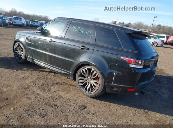 SALWV2FV0HA168648 2017 LAND ROVER RANGE ROVER SPORT Black Задня ліва чверть
