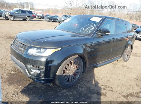 SALWV2FV0HA168648 2017 LAND ROVER RANGE ROVER SPORT Black Передня ліва чверть