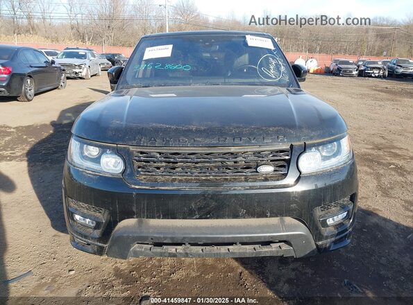 SALWV2FV0HA168648 2017 LAND ROVER RANGE ROVER SPORT Black Вид щитка приладів