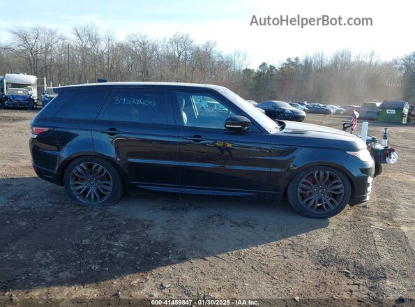 SALWV2FV0HA168648 2017 LAND ROVER RANGE ROVER SPORT Black Вид задньої частини салону