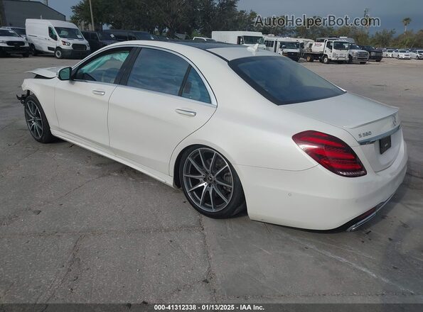 WDDUG8DB3KA433869 2019 MERCEDES-BENZ S Белый Задняя левая четверть