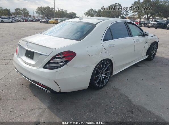 WDDUG8DB3KA433869 2019 MERCEDES-BENZ S Белый Задняя правая четверть