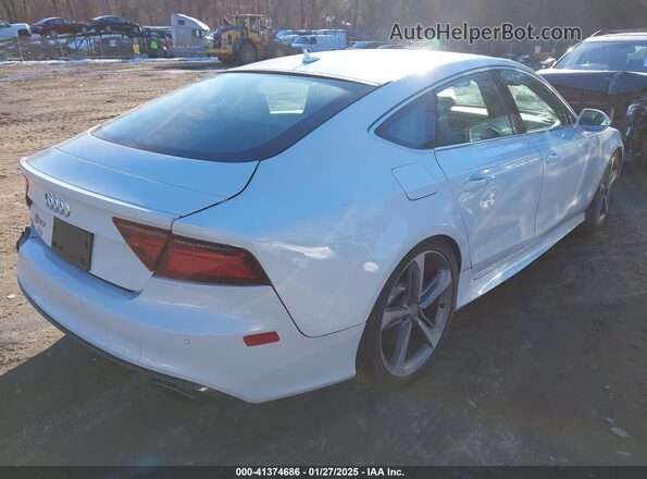 WUAW2AFC3GN902069 2016 AUDI RS7 White უკანა მარჯვენა