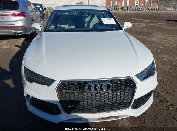 WUAW2AFC3GN902069 2016 AUDI RS7 White ხელსაწყოთა პანელის ხედი