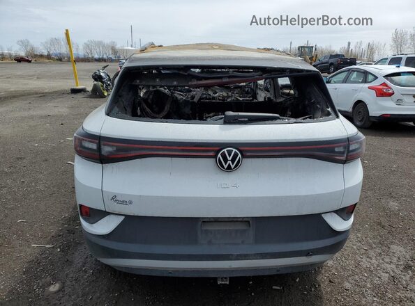 WVGUNPE2XNP072467 2022 VOLKSWAGEN ID.4 White Widok z tyłu