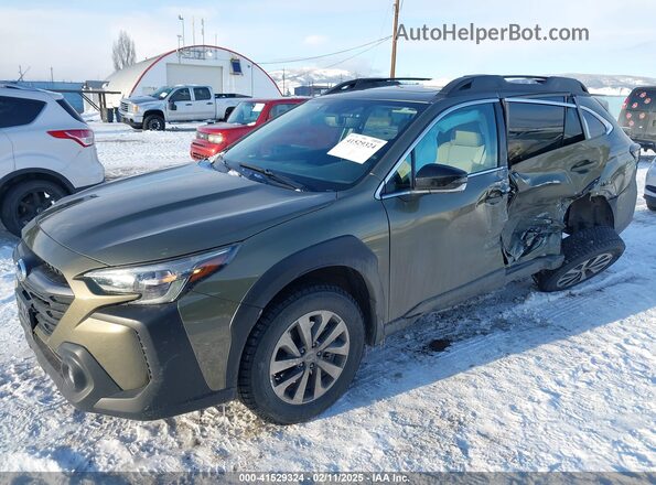 4S4BTAFC8R3129778 2024 SUBARU OUTBACK Green წინა ხედი