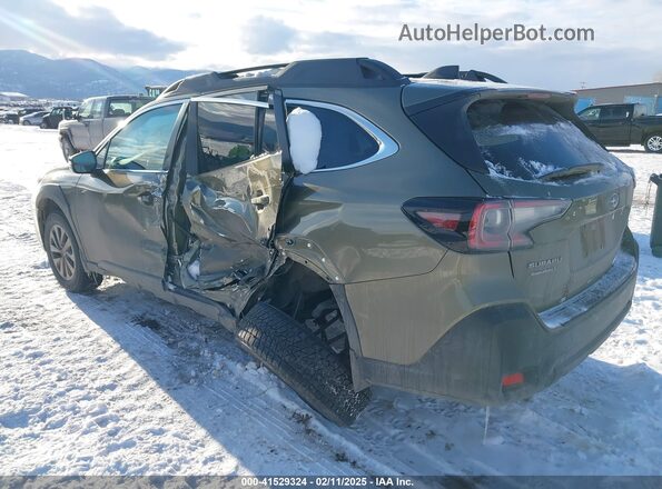 4S4BTAFC8R3129778 2024 SUBARU OUTBACK Green უკანა მარცხენა