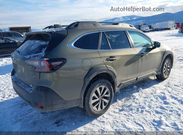 4S4BTAFC8R3129778 2024 SUBARU OUTBACK Green უკანა მარჯვენა