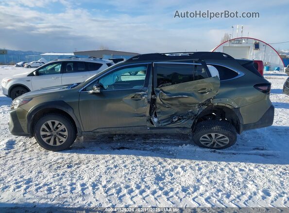 4S4BTAFC8R3129778 2024 SUBARU OUTBACK Green სალონის 360-გრადუსიანი ხედი