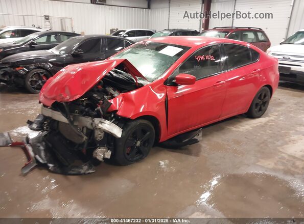1C3CDFBB0GD766997 2016 DODGE DART Red Vista tres cuartos delantera izquierda