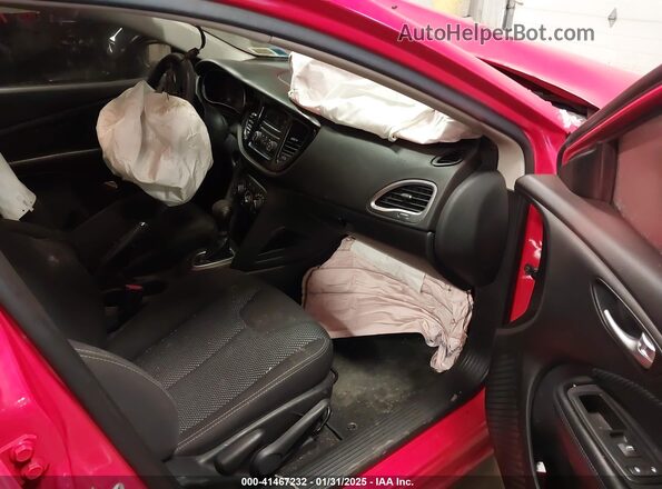 1C3CDFBB0GD766997 2016 DODGE DART Red Vista interior delantera