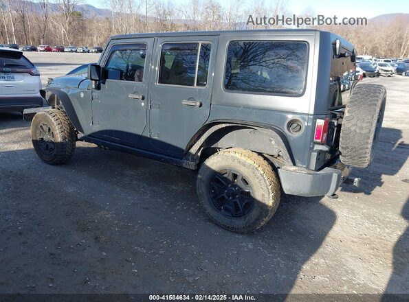 1C4BJWDG8GL191000 2016 JEEP WRANGLER UNLIMITED Gray Trasero izquierdo