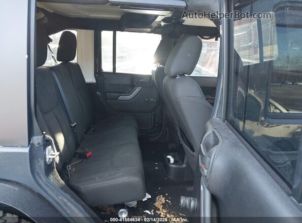 1C4BJWDG8GL191000 2016 JEEP WRANGLER UNLIMITED Gray Vista de la etiqueta del VIN