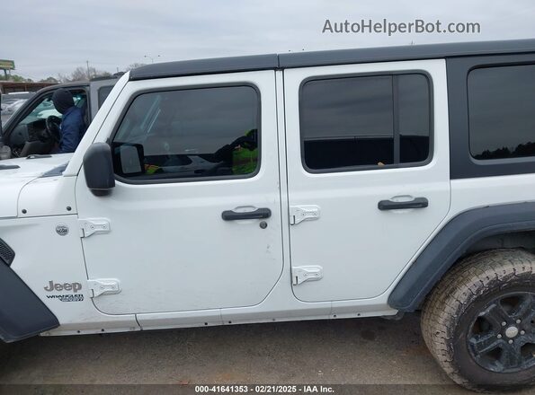 1C4HJXDN2MW625890 2021 JEEP WRANGLER UNLIMITED White Widok wnętrza z tyłu