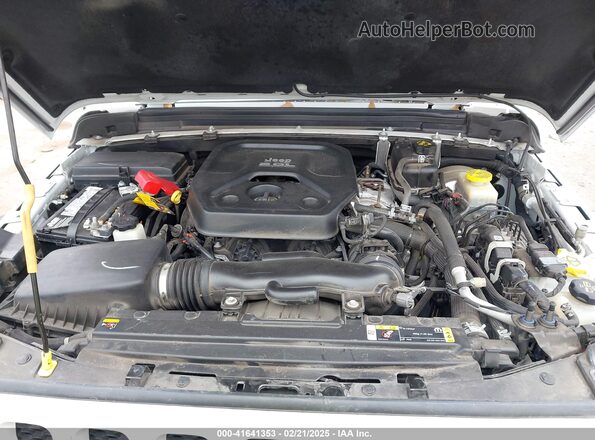 1C4HJXDN2MW625890 2021 JEEP WRANGLER UNLIMITED White Widok z tyłu