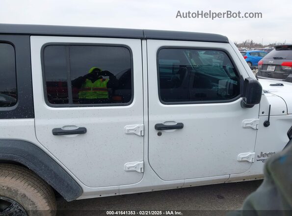 1C4HJXDN2MW625890 2021 JEEP WRANGLER UNLIMITED White Widok zestawu wskaźników