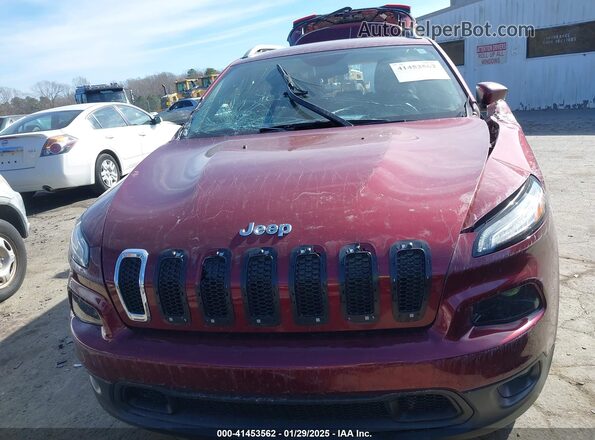 1C4PJMLB5JD609675 2018 JEEP CHEROKEE LATITUDE PL Красный Вид щитка приборов