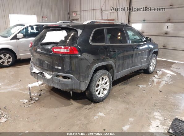 1C4PJMLX5JD502895 2018 JEEP CHEROKEE LATITUDE PL Black Trasero derecho