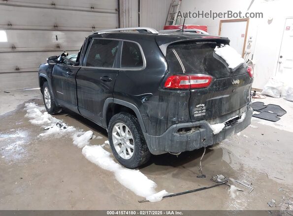 1C4PJMLX5JD502895 2018 JEEP CHEROKEE LATITUDE PL Black Trasero izquierdo