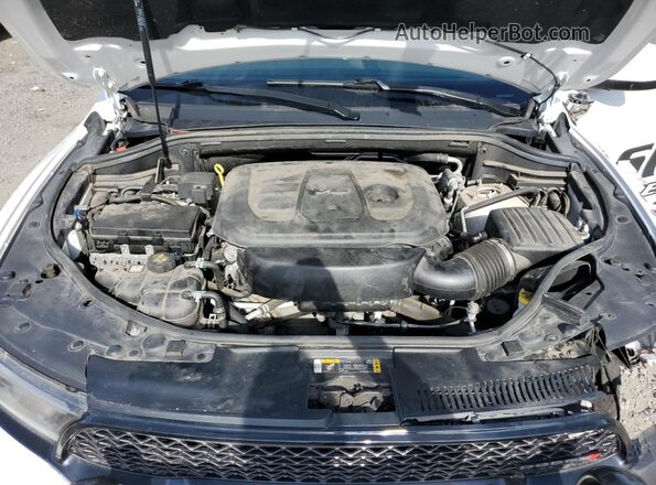 1C4RDJFG3MC724775 2021 DODGE DURANGO Белый Вид подкапотного пространства