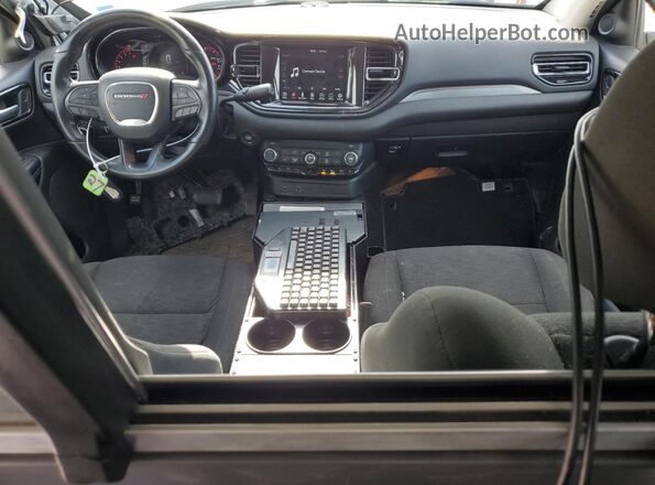 1C4RDJFG3MC724775 2021 DODGE DURANGO Белый Вид панели приборов