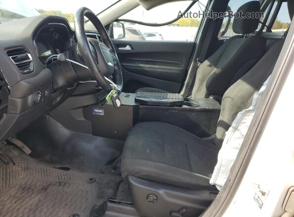 1C4RDJFG3MC724775 2021 DODGE DURANGO Белый Вид салона спереди