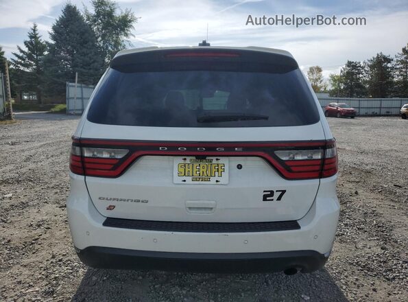 1C4RDJFG3MC724775 2021 DODGE DURANGO Белый Вид сзади