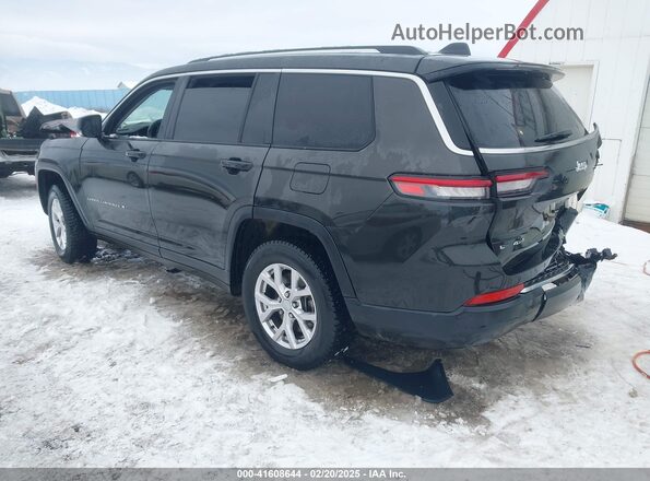 1C4RJKBGXN8514747 2022 JEEP GRAND CHEROKEE Black უკანა მარცხენა